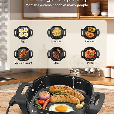 Multi-Functional Electric Heat Pot